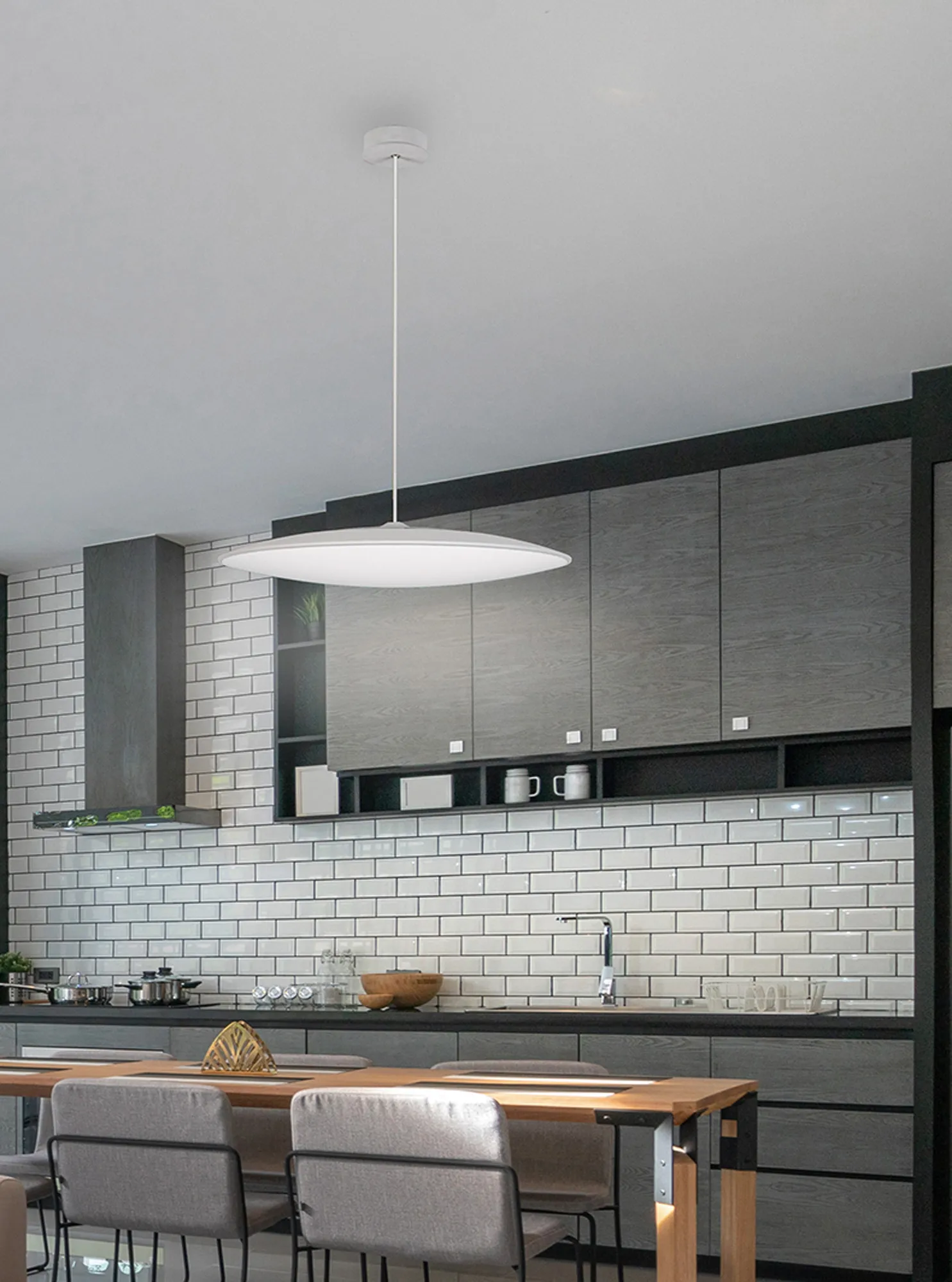 Slim Ceiling Lights Mantra Single Pendant